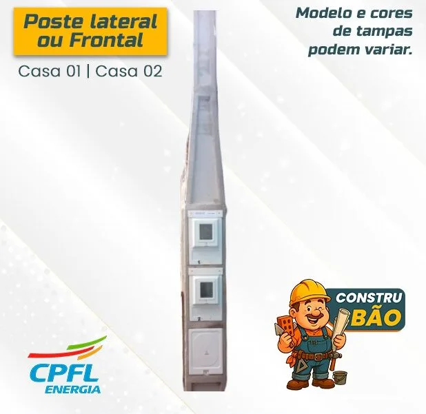 Poste Lateral ou Frontal
