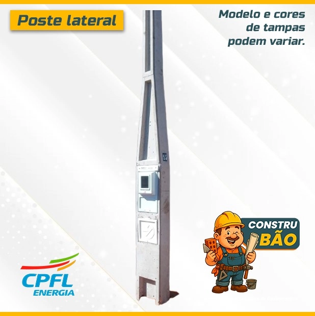 Por que o Poste Padrão Lateral Domina as Instalações Elétricas Urbanas